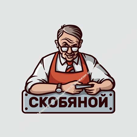 Flat Character Mascot Logo Design